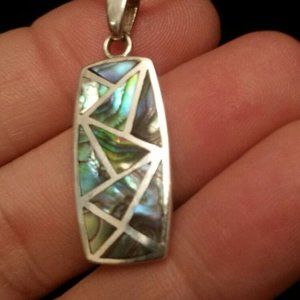 Sterling .925 Abalone Necklace
